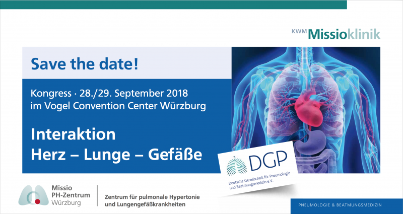 SAVE THE DATE: Interaktion: Herz – Lunge – Gefäße